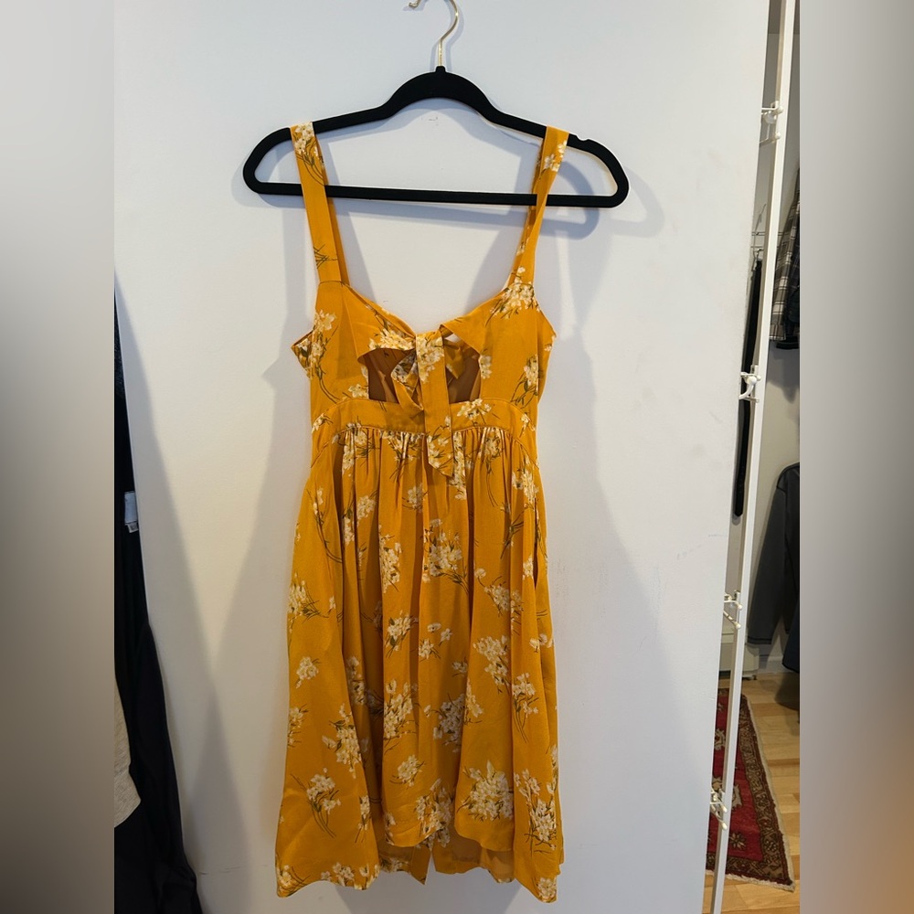 Madewell Floral Yellow Sundress - Picture 4 of 4